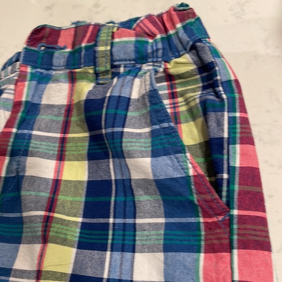 Boys plaid shorts size 8 adjustable waist - Picture 5 of 6